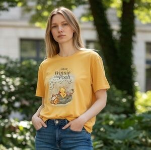 Disney Winnie the Pooh  Piglet & Tigger T-Shirt Ladies XXL KIDCORE Soft Casual